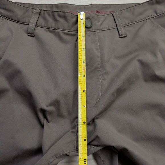 Rhone Pants Mens 30x30 Lichen Green Brown Commuter Slim Fit Chino 100036 - Picture 10 of 14